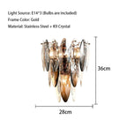 Crystal LED Ceiling Chandelier | Modern Luxury Lustres Pendant Light Fixture