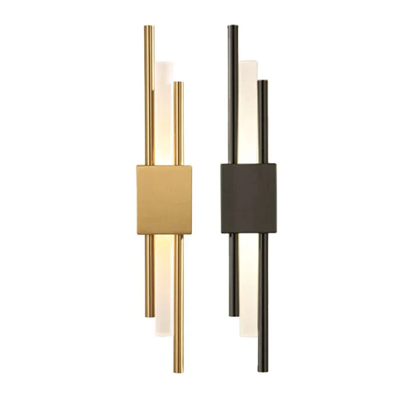 Acrylic Pipe LED Wall Lamp: Modern Stylish Wall Sconce for Living Room, Bedroom, Hallway