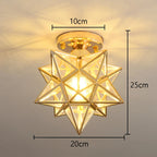 Glass Crystal LED Ceiling Chandelier for Home Decor