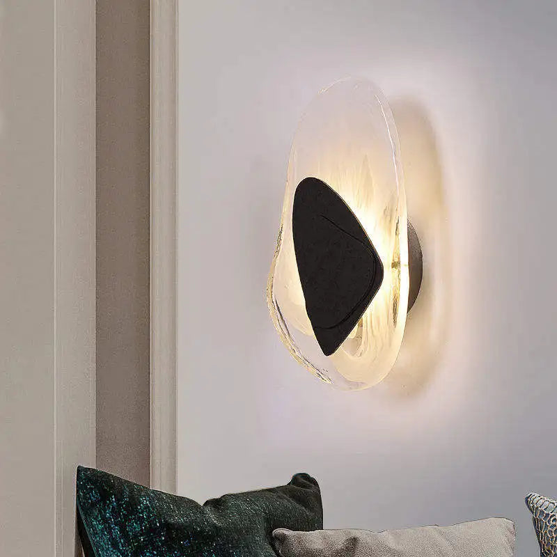 Irregular Graphic Wall Light Modern Luxury Bedside Sconce