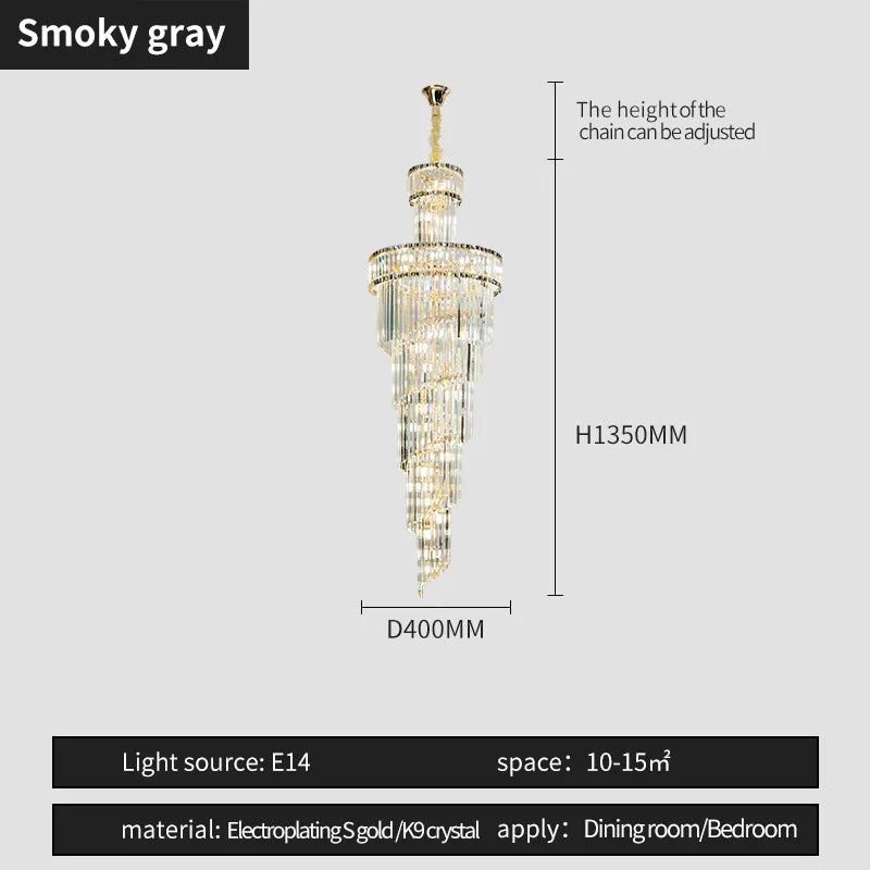 Crystal Chandelier | French Simple Design for Dining Room, Living Room, and Master Bedroom