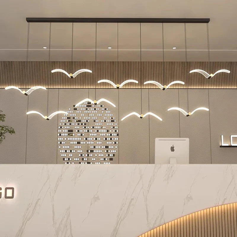 Modern LED Chandeliers for Living and Dining Room Lighting