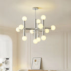 Bauhaus Glass Hanging Ceiling Lamps LED Chandelier Room Decor for Living Bedroom