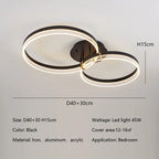 Modern Minimalism Round Ring Ceiling Lamp LED Lighting Fixture