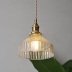 Glass LED Ceiling Chandelier: Modern, Pastoral Color, Small, Simple, Bedroom Lighting