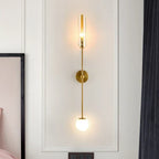 Modern Glass Wall Light Fixture Indoor Nordic LED Sconce Lamp Luxury Decoration