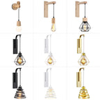 Modern Vintage LED Wall Lamp Bedside Light Fixture Sconce Indoor Lighting Fixture E27