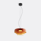 Nordic Glass Chandelier: Modern Ceiling Pendant Lights for Living and Dining Room