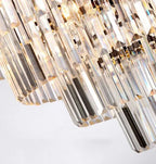Crystal Flush Ceiling Light: Stylish Bedroom & Hotel Home Decor Lighting