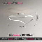 Modern Minimalist Bedroom Ceiling Lamp