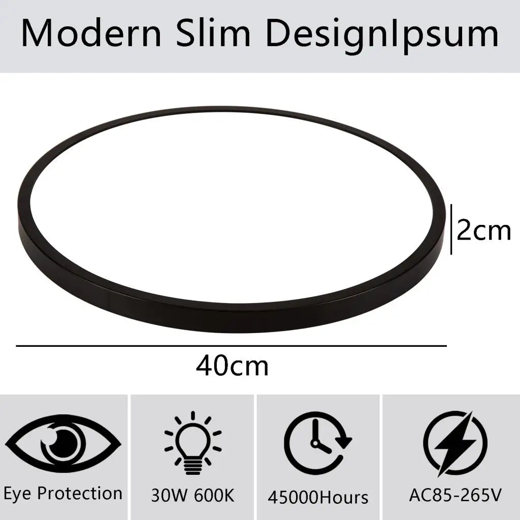 Wood LED Ceiling Lamp: Modern Nordic Round Light Fixture for Living Room & Bedroom