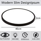 Wood LED Ceiling Lamp: Modern Nordic Round Light Fixture for Living Room & Bedroom