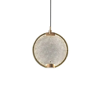 Glass Horo LED Pendant Light - Art Deco Signal Headlight for Home, Bar, Kitchen