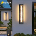 Dimmable LED Stainless Steel Outdoor Wall Sconce for Villa Garage Garden Courtyard