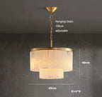 Marble Chandelier: Luxury Living Room Pendant Light Fixture.getOwnProperty