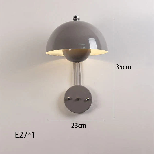 Colorful LED Bedside Wall Lamp for Bedroom Living Room Hotel Children Room