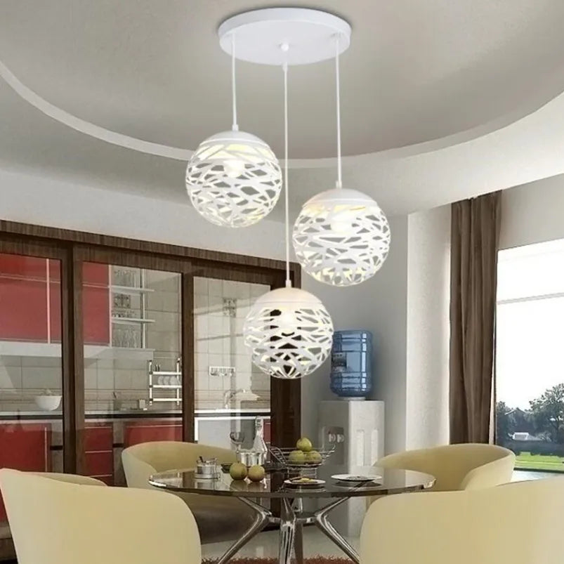 Kelly Pendant Lamp: Vintage Ball Light Chandelier for Industrial Home Decor