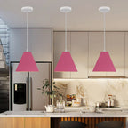 Nordic Aluminum Pendant Lights Modern Wood Hanging Lighting E27 LED Loft Suspension Luminaire