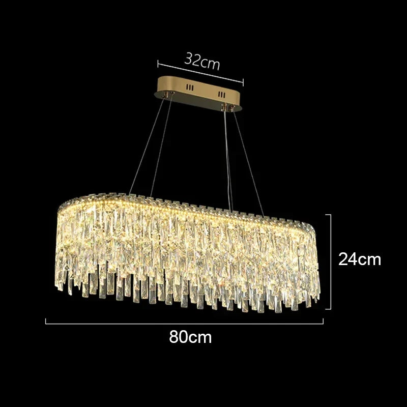 Crystal Chandelier: Luxury Bedroom & Living Room Lighting