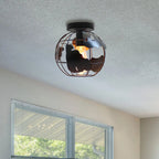 Modern Nordic Black Ceiling Light for Home Decor, E27 Loft Lamp Shade