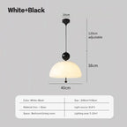 Modern LED Glass Chandelier for Bedroom and Dining Room Lighting