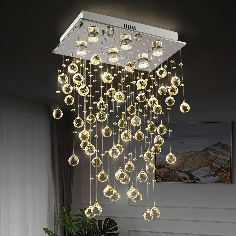 Luxury Modern Crystal Chandelier for Home Decor & Indoor Lighting