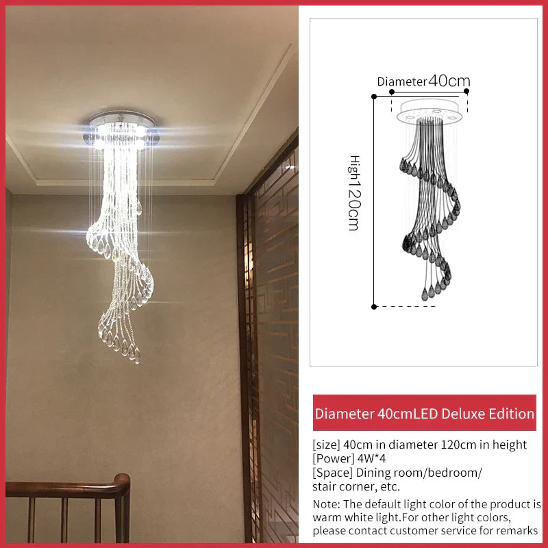 Rotating Villa Hollow Pendant Light