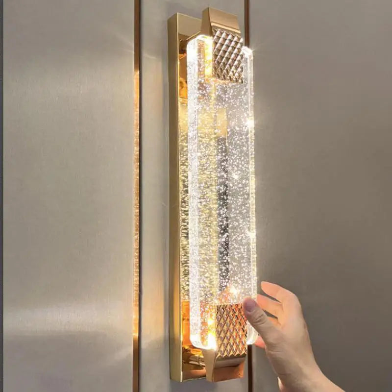 Bubble Glass LED Wall Lamp for Bedroom and Living Room Lighting