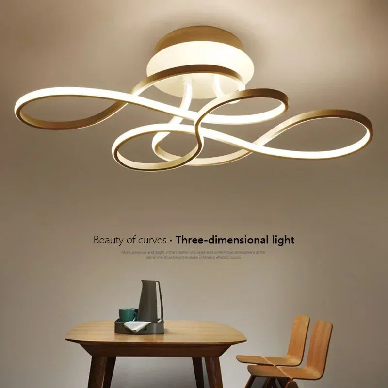 LED Chandelier Modern Ceiling Lamp for Living Dining Bedroom Home Lighting