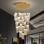 Luxury Large Chandelier for Living Room, Villa, and Restaurant - Modern Duplex Design