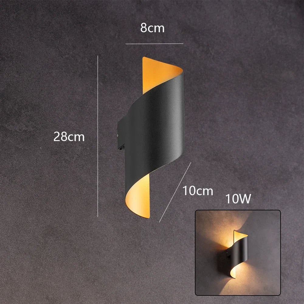 Outdoor LED Wall Light 10W 18W for Porch Garden Waterproof Home Lighting