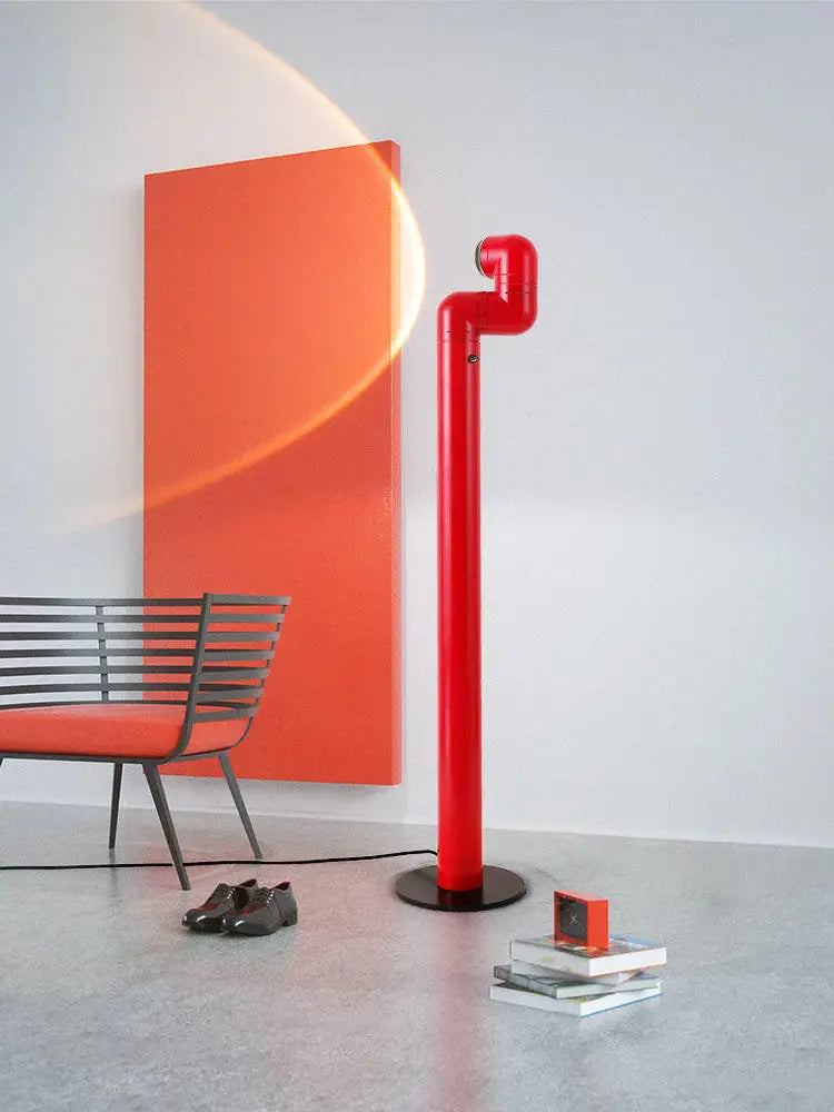 Water Pipe Floor Lamp: Modern Lighting for Living Room, Bedroom, or Entryway