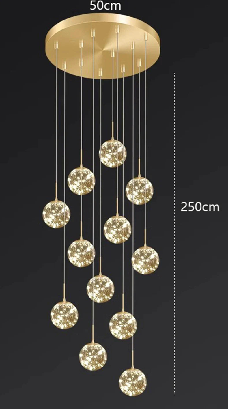 LED Pendant Chandeliers for Modern Home Decor and Indoor Lighting
