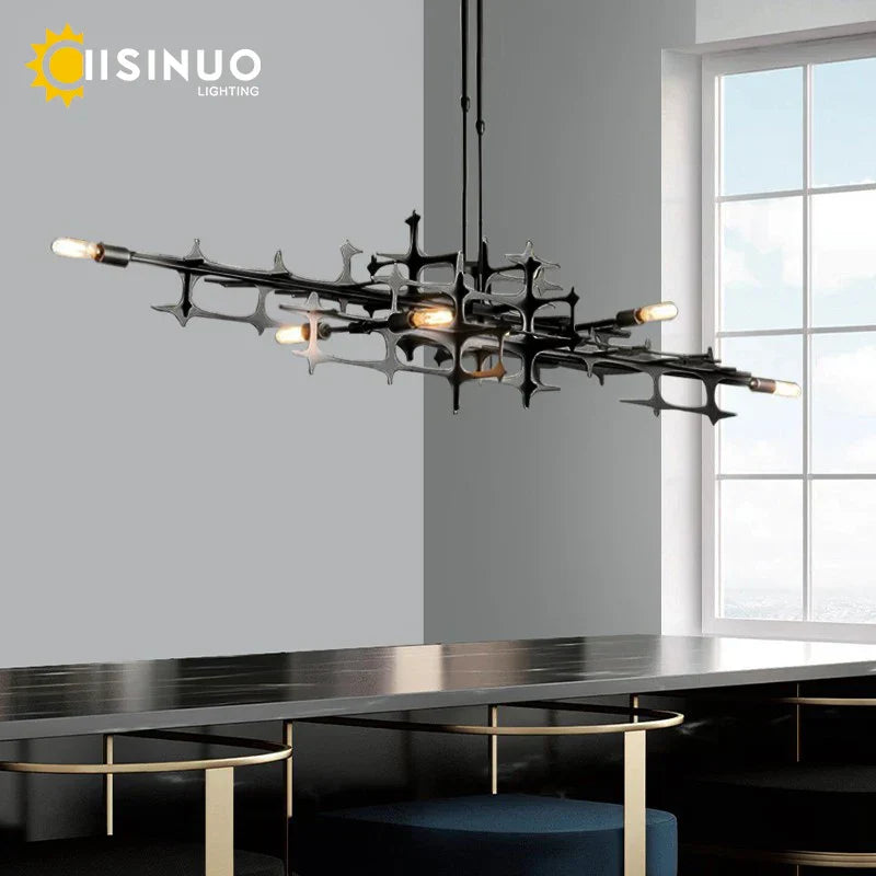 Modern Dimmable Chandelier Pendant Light for Dining Room, Living Room, Kitchen Island