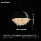 Young Luxury Crystal Chandelier Light for Living Room and Lobby
