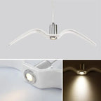 Seagull Design LED Chandelier for Bar/Kitchen Creative Bird Ceiling Light