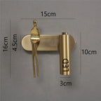 Postmodern LED Wall Lamp for Luxury Living Room, Bathroom, and Bedside Decor