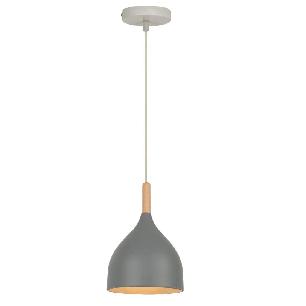 Modern Wood Pendant Light for Home, Kitchen, and Living Room