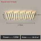 Modern Linear Ceiling Wall LED Lamps for Home Interior Decoration