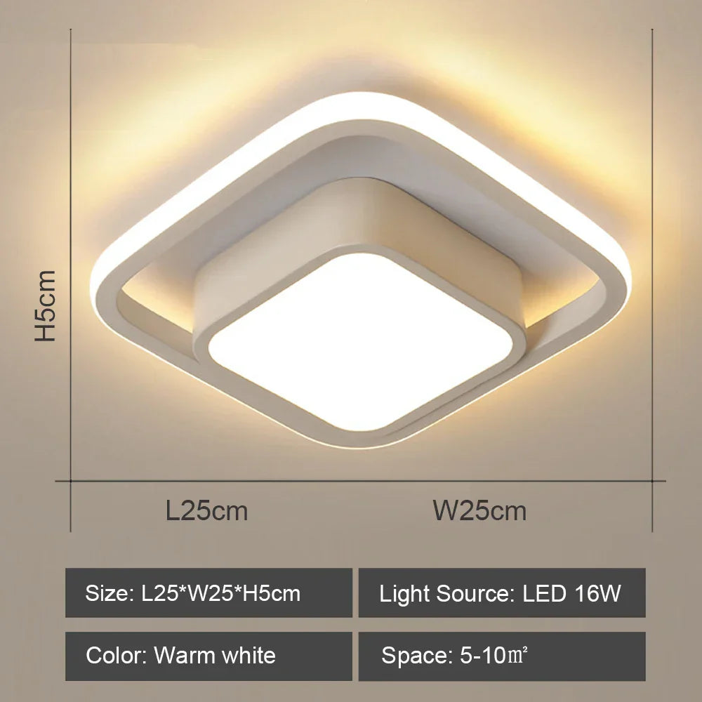 LED Ceiling Light for Modern Living Room Bedroom Lighting