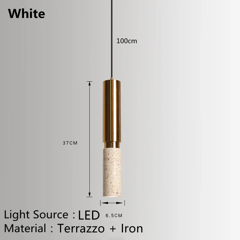 Marble Design LED Pendant Lamp for Bedroom, Dining Room, Aisle, Corridor, and Bar