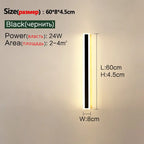 Outdoor Waterproof LED Wall Light Strip for Garden and Porch Lighting