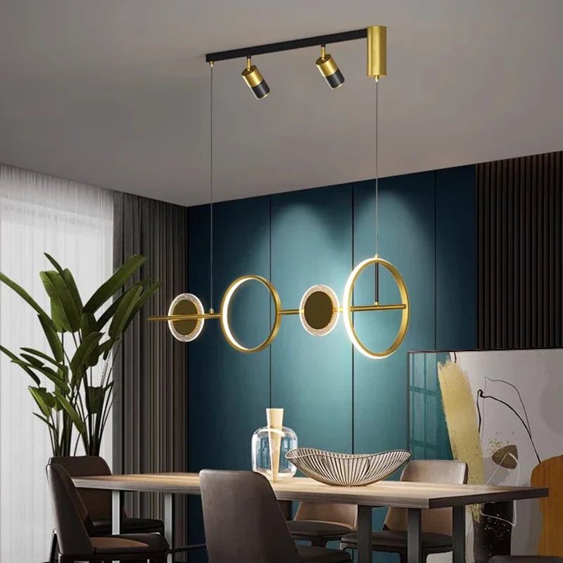 Modern LED Pendant Chandeliers for Living and Dining Room Lighting