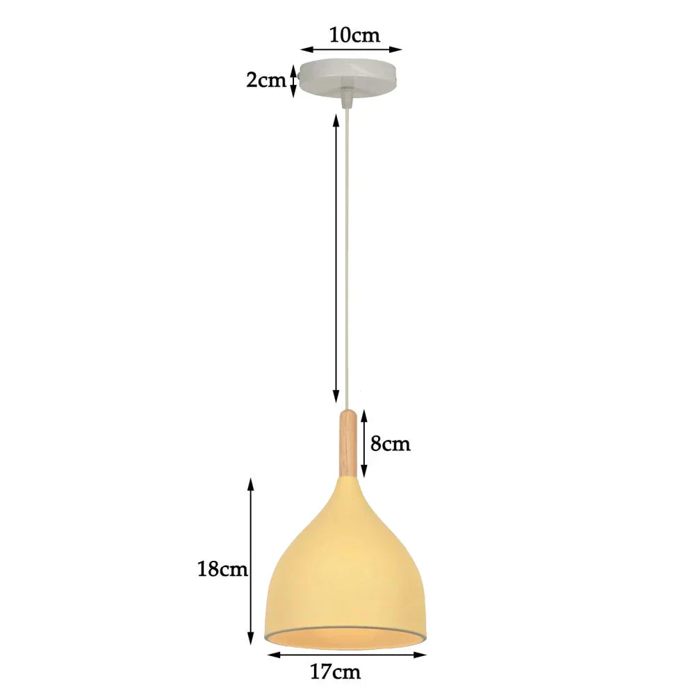 Modern Retro Loft Pendant Light Vintage Industrial Hanging Lamp Fixture