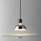 Flying Saucer Chandelier: Luxury LED Indoor Pendant Lighting for Restaurant, Bar, Bedroom.