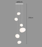 Modern LED Ceiling Pendant Lights Chandelier for Bedroom Dining Room