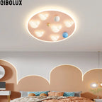 Cloud Shape Ceiling Lights Pink Blue 50CM - Indoor Decorative Ceiling Lamps