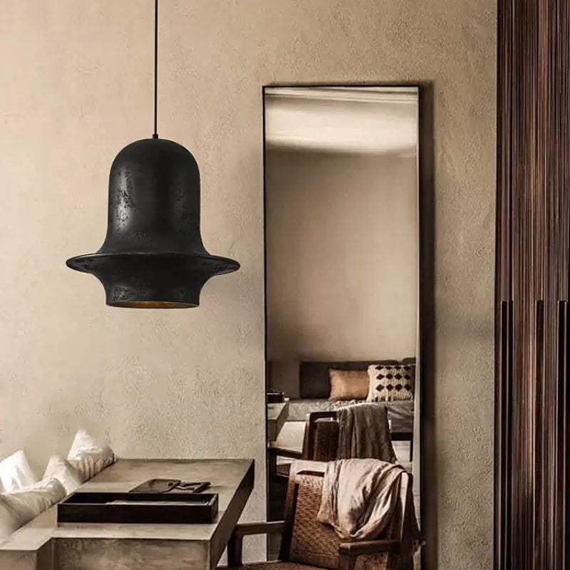 Wabi Sabi Resin Pendant Lights for Home & Bar Decor