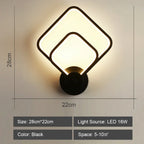 LED Acrylic Wall Light Shade for Bedroom Living Room Home décor