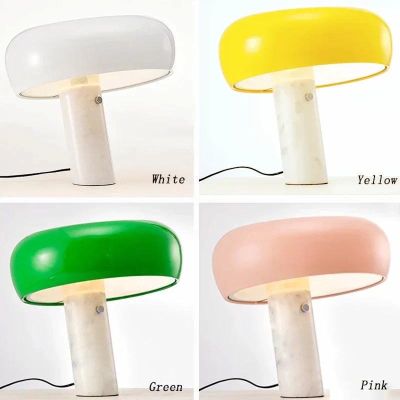 Mushroom LED Table Lamp for Kid's Bedroom, Study Desk, Living Room Decor